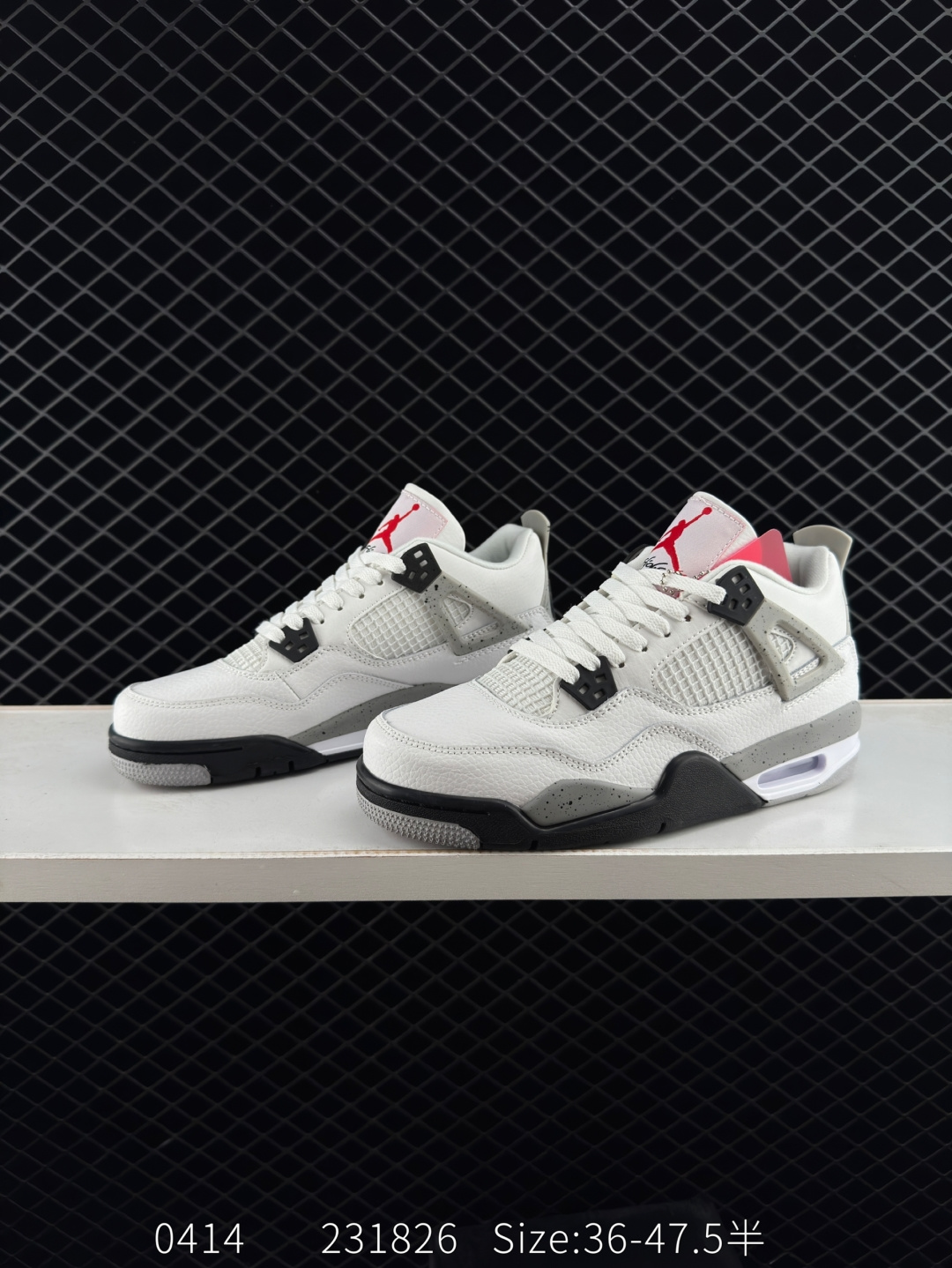 AJ4 Air Jordan 4 Retro ” Infrared “